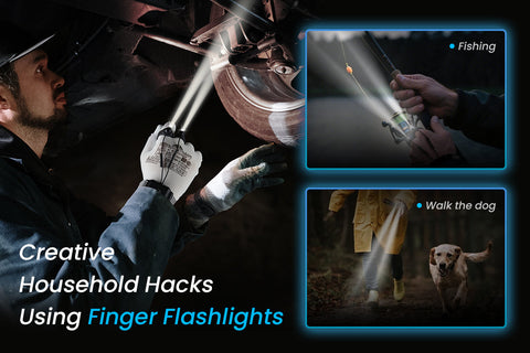 Not Just a Toy! Creative Household Hacks Using Finger Flashlights