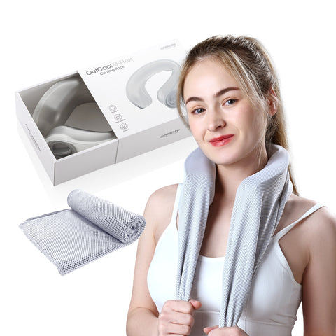samply Ice-Filled Neck Cooler with Cooling Towel
